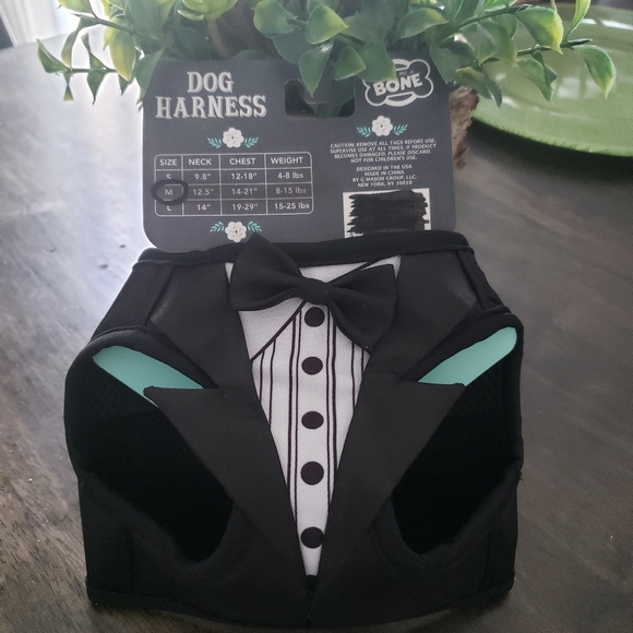 Small dog tuxedo harness - Picture 1 of 3